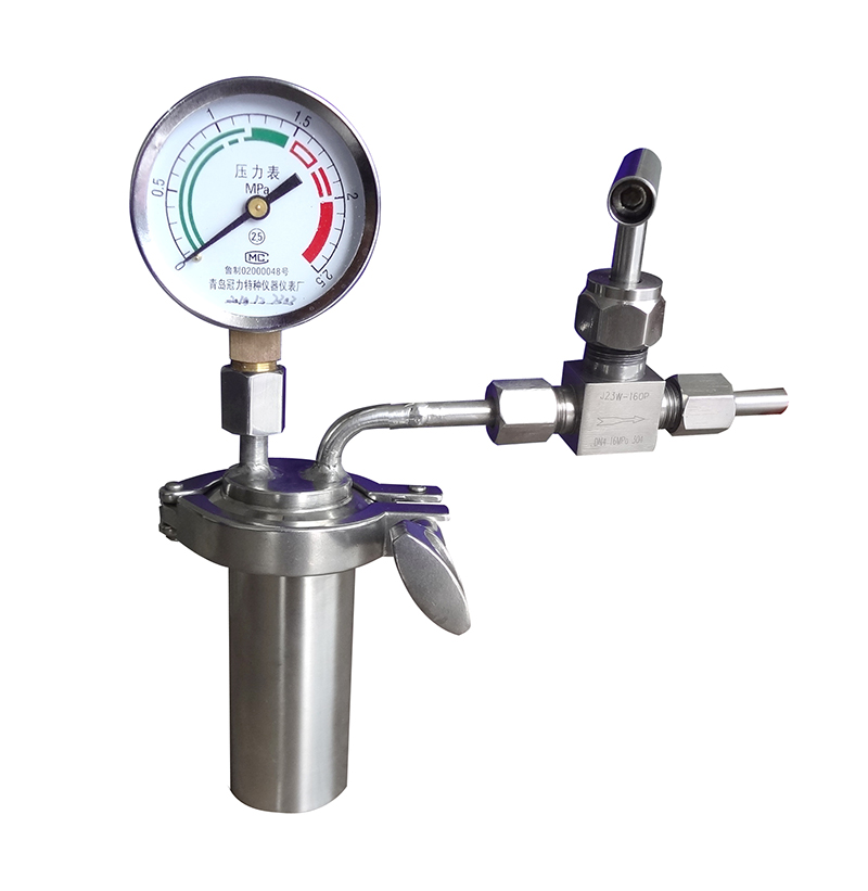 MD微型反應器（帶放空、壓力表口）